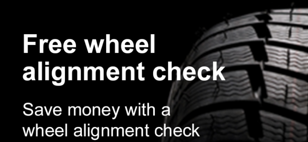 Save money with a wheel alignment check