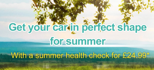 Summer Safety Check for £24.99
